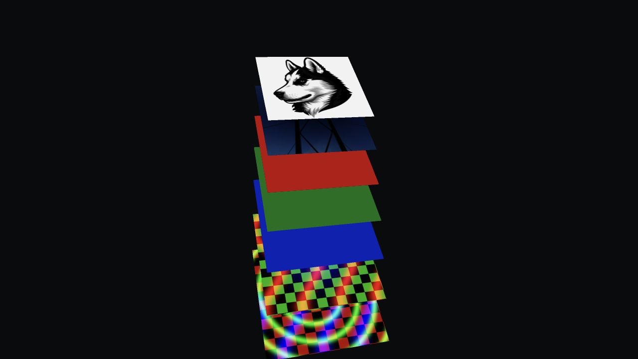 Runtime-built texture array screenshot